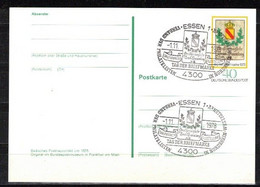 382d * BUNDESREPUBLIK * GANZSACHE * TAG DER MARKE * STEMPEL ESSEN **! - Private Postcards - Used