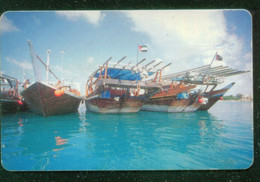 UAE / BOATS WITH UAE FLAG - Schiffe