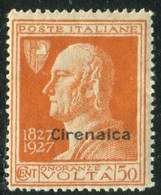 CIRENAICA 1927 VOLTA 50 C. ** MNH - Cirenaica