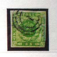 DINAMARCA - IVERT Nº 5 - USADO - ...-1851 Prephilately