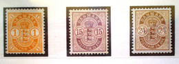 DINAMARCA - IVERT Nº 38/40 - NUEVOS SIN GOMA - ...-1851 Prephilately