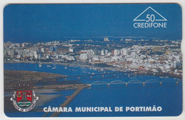 PORTUGAL - Câmara Municipal Portimão Cidade-50 Imp., Telecom Portugal 50 U, CN:602L,Tirage 8.000, 01/96,used - Portugal