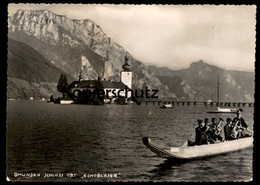 ALTE POSTKARTE GMUNDEN SCHLOSS ORT ECHOBLÄSER Blechblasinstrumente Echo Bläser Ansichtskarte AK Cpa Postcard - Gmunden