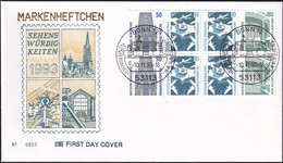 DEUTSCHLAND 1993 Mi-Nr. HBL 33 Aus MH 29 FDC - 1991-2000