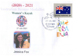(VV 17 A) 2020 Tokyo Summer Olympic Games - Bronze Medal - 27-7-2021 - Women's Kayak - Jessica Fox - Verano 2020 : Tokio