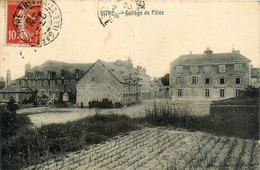 Vitré * Le Collège Des Filles * école * Voir Cachet : Université De France , Académie De Rennes , Collège Jeunes Filles - Vitre