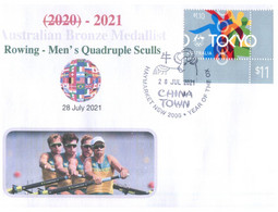 (VV 17 A) 2020 Tokyo Summer Olympic Games - Bronze Medal - 28-7-2021 - Men's Quadruple Sculls (Rowing) - Verano 2020 : Tokio