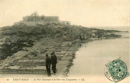 St Malo * Le Fort National Et Le Parc Aux Langoustes - Saint Malo