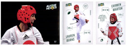 (VV 17 A) Australian Aussie Heroes - Olympic & Paralympic Games 2020 (part Of Collectable From Supermarket) Taekwondo - Kampfsport
