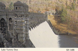 Postcard  Lake Vyrnwy Dam / Reservoir [ Kingsley ]  My Ref B14472MD - Montgomeryshire