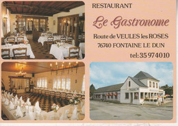 76 - FONTAINE LE DUN - Restaurant Le Gastronome - Fontaine Le Dun