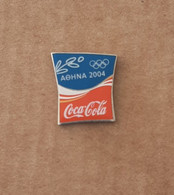 2004 Athens Olympic Games, Coca Cola Pin Made By Efsimon - Juegos Olímpicos