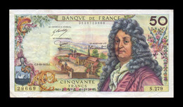 Francia France 50 Francs J.Racine 1975 Pick 148e BC/MBC F/VF - 50 F 1962-1976 ''Racine''