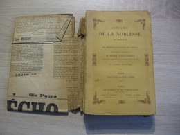 Borel D'Hauterive Annuaire De La Noblesse De France 1890 - 1801-1900
