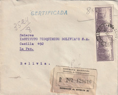 ARGENTINA AIRMAIL COVER 1952 - Prefilatelia