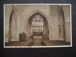 The Nave & High Altar,Rye Church - Rye