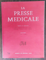 La Presse Médicale_Tome 77_n°54_décembre 1969_Masson Et Cie - Medicine & Health