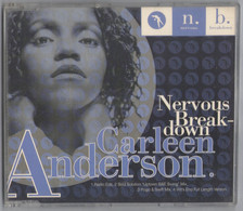 CD 4 TITRES CARLEEN ANDERSON NERVOUS BREAKDOWN  TRèS BON ETAT & RARE - Dance, Techno & House