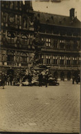 Anvers - Antwerpen / Carte Photo - Fotokaart  / Brabo En Stadhuis Groote Markt (Geen Adrslijnen) 19?? - Antwerpen