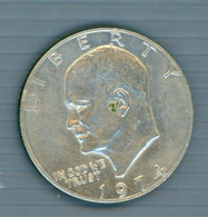 °°° Usa N. 9 - Liberty One Dollar 1974 Bella °°° - 1971-1978: Eisenhower