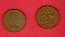 UK , 1971 , 2newPence,   Bronze, KM916, C2300 - 2 Pence & 2 New Pence