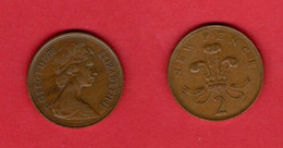 UK , 1978 , 2newPence,   Bronze, KM916, C2303 - 2 Pence & 2 New Pence