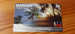 Mabuhay Prepaid Phonecard Philippines - Philippines