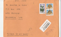 Egypt 2008 Registered Letter To Bulgaria - Lettres & Documents