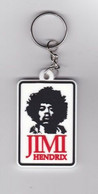 JIMI HENDRIX PORTE CLES En CAOUTCHOUC RUBBER KEYCHAIN - Objets Dérivés