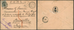Env. En Franchise O.H.M.S. Du Département D'agriculture (Natal, 1905) > Bruxelles, Taxé à 50ctm Par TX9. TB - Briefe U. Dokumente