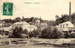 Le Blanc * La Ville Haute * Usine Cheminée - Le Blanc