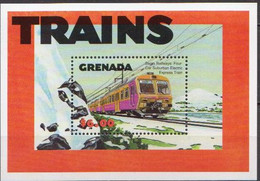 Grenada MNH SS - Treni
