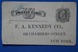 Y2  ETATS UNIS  BELLE CARTE  1910   NEW YORK+ + AFFRANCHISSEMENT   INTERESSANT - Cartas & Documentos
