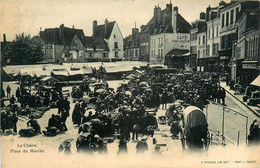 La Châtre * La Place Du Marché * Foire Marchands - La Chatre