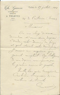 TULETTE - Correspondance De TH. GARCIN , Notaire - 1900 – 1949