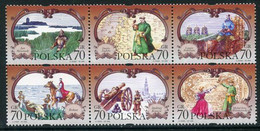 POLAND 1999  Characters From Sinkiewicz Trilogy  MNH / **.  Michel 3755-60 - Ungebraucht