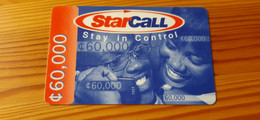 Star Call Prepaid Phonecard Ghana - Ghana