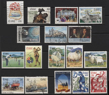 Ireland (25) 1991 Commemoratives. 17 Different Stamps. Mint & Used. Hinged. - Sonstige & Ohne Zuordnung