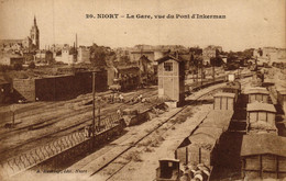 DEUX-SEVRES - 79 - NIORT - La Gare, Vue Du Pont D'Inkerman - Niort