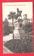 SPAIN ESPANA VALENCIA No67 MONUMENTO AL REY DON JAIME ROISIN FOT BARCELONA MORE VALENCIA & SPAIN LISTED FOR SALE - Valencia