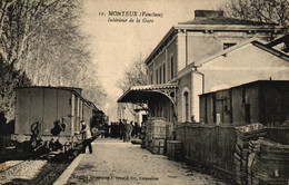 VAUCLUSE - 84 - MONTEUX - Intérieur De La Gare - Monteux