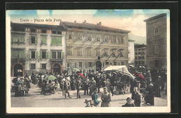 Cartolina Trento, Piazza Della Posta - Trento