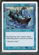 MAGIC The GATHERING  "Sea Monster"---7th EDITION (MTG-102-4) - Andere & Zonder Classificatie