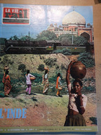 Vie Du Rail 1271 1970 Fos Sur Mer Inde Bombay Udaipur Amritsar Agra Benares Calcutta Tatanagar Mahabalipuram Gange - Trains