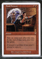 MAGIC The GATHERING  "Final Fortune"---7th EDITION (MTG-102-5) - Andere & Zonder Classificatie