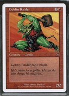 MAGIC The GATHERING  "Goblin Raider"---7th EDITION (MTG-102-8) - Autres & Non Classés