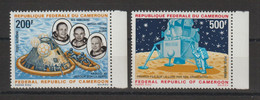 Cameroun 1969 Espace Apollo XI PA 146-147 2 Val ** MNH - Cameroun (1960-...)
