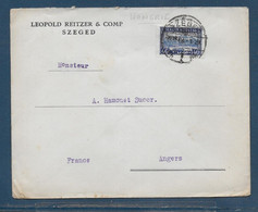 Hongrie - Perforé Sur Lettre - Postmark Collection