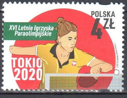 Poland 2021 -  Paralympic Games 2020 - Tokyo - Mi.5314- MNH(**) - Unused Stamps