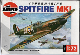 AIRFIX - SPITFIRE MK1 - SUPERMARINE - SERIE 1 - 1:72. - Avions